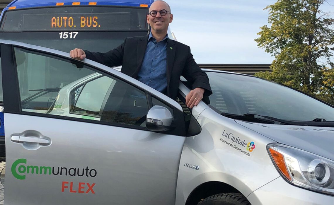 Communauto and the RTC launch the “Bus + FLEXauto” package
